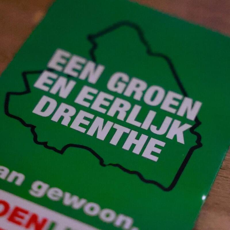 Folder GroenLinks Drenth